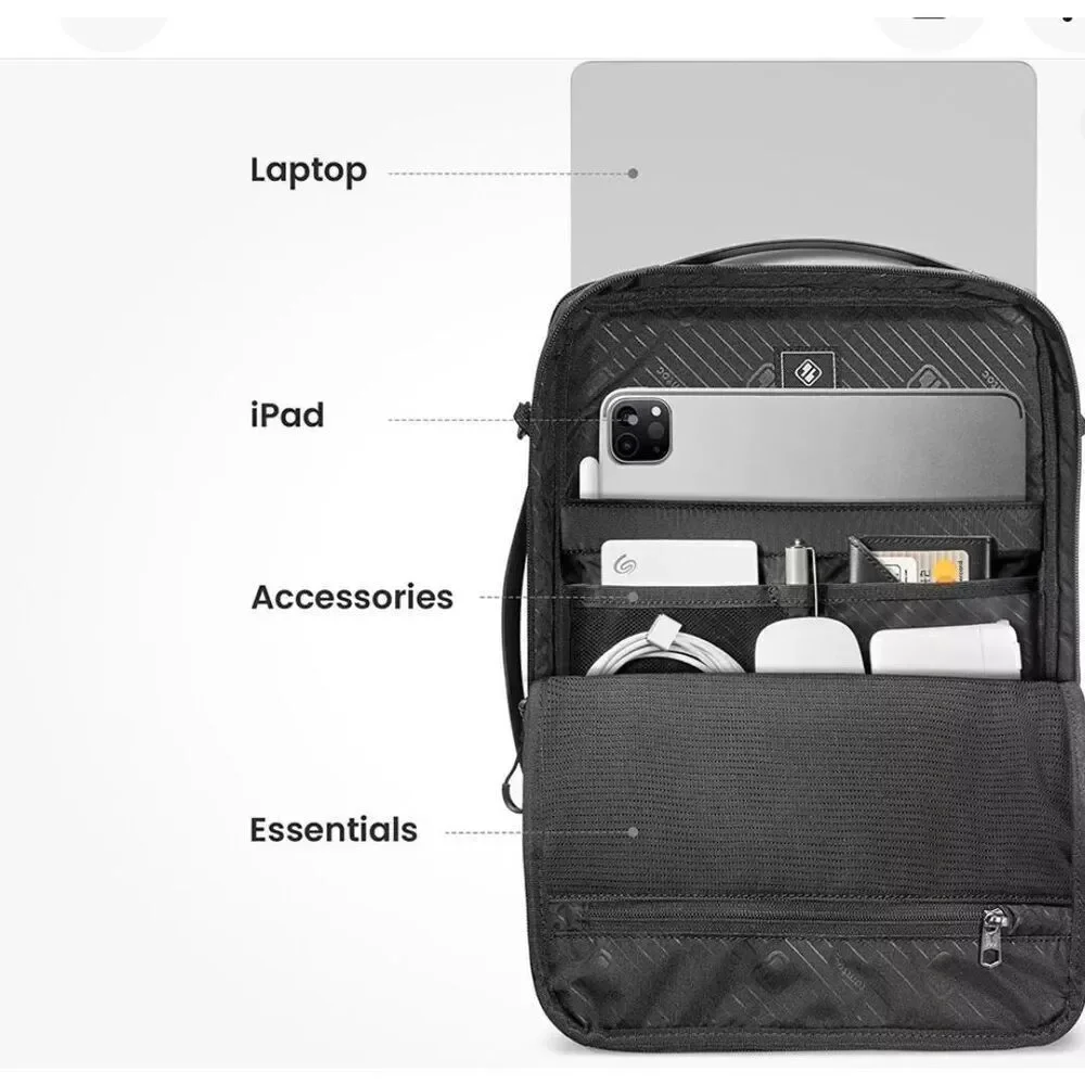 Nice TOMTOC Laptop Shoulder Bag for 16 Inch Macbook Pro Surface Book 3/2, Dell